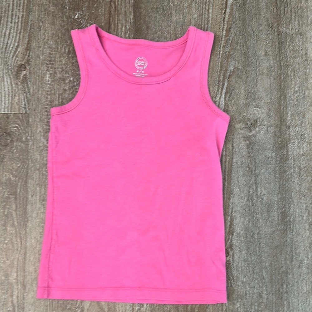 Wonder Nation Pink Cotton Tank Top